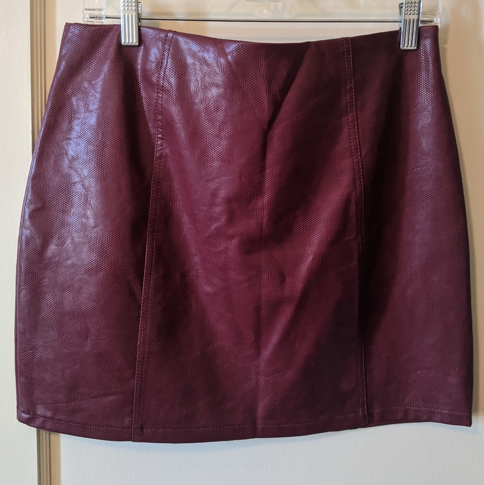 Leather Skirt